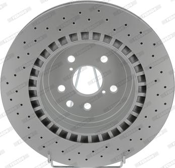 Ferodo DDF1863C-1 - Brake Disc autospares.lv