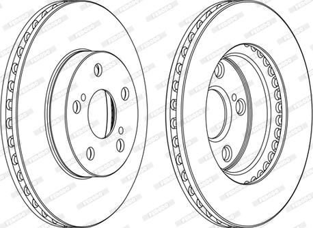 Ferodo DDF1886C - Brake Disc autospares.lv