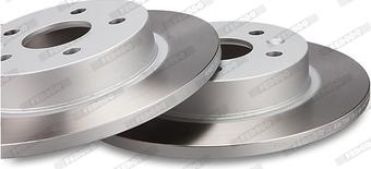 Ferodo DDF1872P-D - Brake Disc autospares.lv