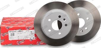 Ferodo DDF1872P-D - Brake Disc autospares.lv