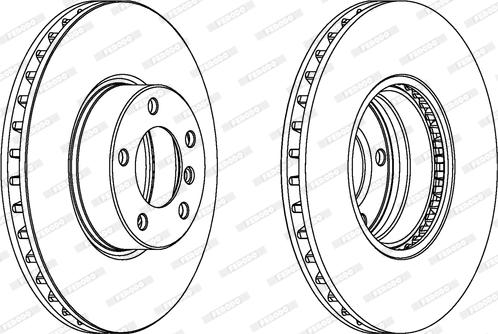 Ferodo DDF1202 - Brake Disc autospares.lv