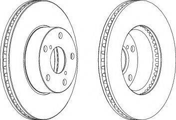 Ferodo DDF1216-1 - Brake Disc autospares.lv