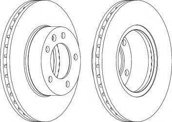 Ferodo DDF1217C - Brake Disc autospares.lv