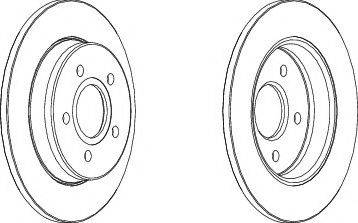 Ferodo DDF1226C-1 - Brake Disc autospares.lv