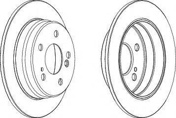 Ferodo DDF122C-1 - Brake Disc autospares.lv