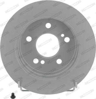 Ferodo DDF122C - Brake Disc autospares.lv