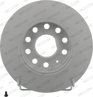 Ferodo DDF1276C - Brake Disc autospares.lv