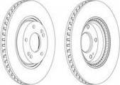 Ferodo DDF1795-1 - Brake Disc autospares.lv