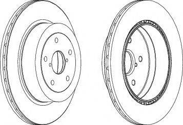 Ferodo DDF1751-1 - Brake Disc autospares.lv