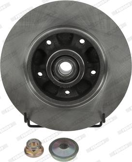 Ferodo DDF1730-1 - Brake Disc autospares.lv