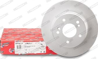 Ferodo DDF819C-1-D - Brake Disc autospares.lv