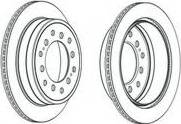 Ferodo DDF2094C-1 - Brake Disc autospares.lv