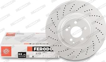 Ferodo DDF2051DC-1-D - Brake Disc autospares.lv