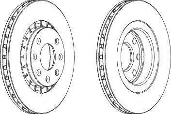 Ferodo DDF2061 - Brake Disc autospares.lv