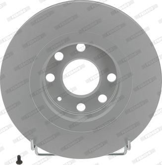 Ferodo DDF206C - Brake Disc autospares.lv