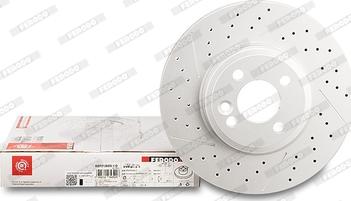 Ferodo DDF2126DS-1-D - Brake Disc autospares.lv