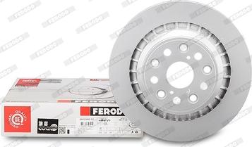 Ferodo DDF2128RC-1-D - Brake Disc autospares.lv