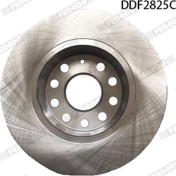 Ferodo DDF2825C - Brake Disc autospares.lv