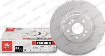 Ferodo DDF2203C-1-D - Brake Disc autospares.lv