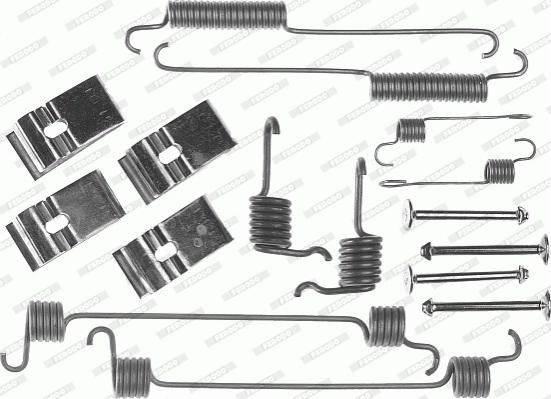 Ferodo FBA54 - Accessory Kit, brake shoes autospares.lv