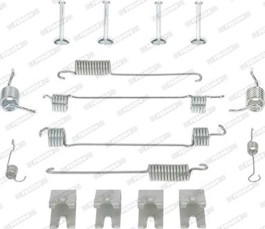 Ferodo FBA82 - Accessory Kit, brake shoes autospares.lv