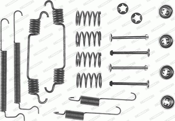 Ferodo FBA77 - Accessory Kit, brake shoes autospares.lv