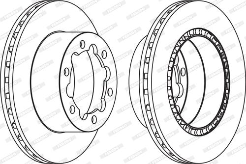 Sampa 713859 - Brake Disc autospares.lv