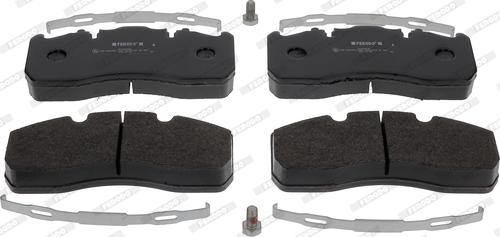 Ferodo FCV4377B - Brake Pad Set, disc brake autospares.lv