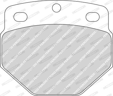 Ferodo FCV594 - Brake Pad Set, disc brake autospares.lv