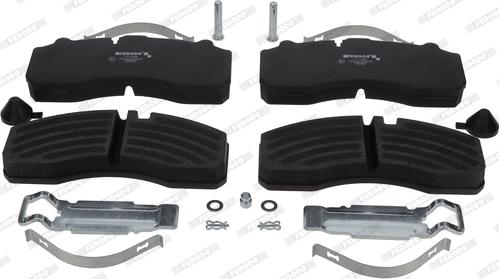 Ferodo FCV1598B - Brake Pad Set, disc brake autospares.lv