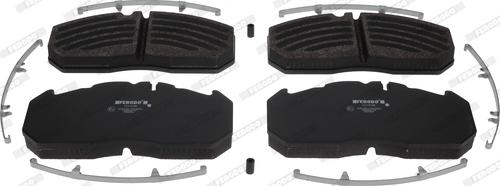 Ferodo FCV1579B - Brake Pad Set, disc brake autospares.lv