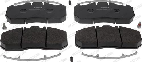 Ferodo FCV1653B - Brake Pad Set, disc brake autospares.lv