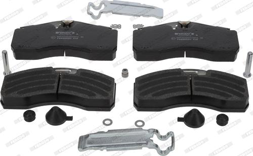 Ferodo FCV1275PTS - Brake Pad Set, disc brake autospares.lv