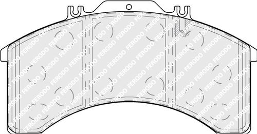 Ferodo FCV773 - Brake Pad Set, disc brake autospares.lv