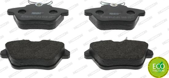 Ferodo FDB995 - Brake Pad Set, disc brake autospares.lv