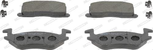 Ferodo FDB943 - Brake Pad Set, disc brake autospares.lv