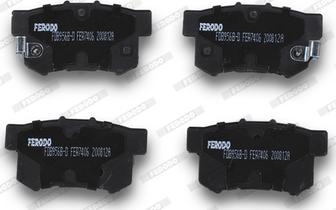 Ferodo FDB956B-D - Brake Pad Set, disc brake autospares.lv