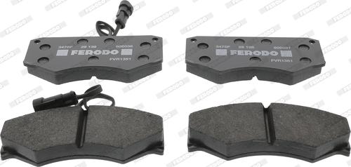 Ferodo FDB951 - Brake Pad Set, disc brake autospares.lv