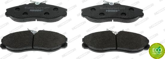 Ferodo FDB909 - Brake Pad Set, disc brake autospares.lv