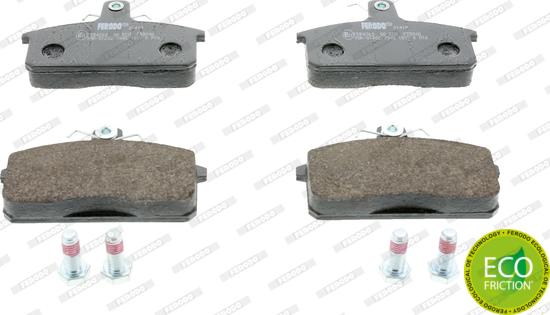 Ferodo FDB906 - Brake Pad Set, disc brake autospares.lv