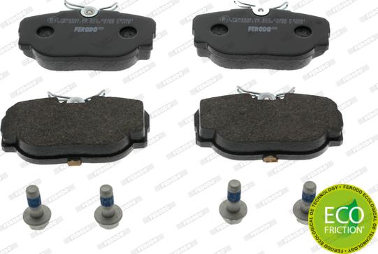 Ferodo FDB981 - Brake Pad Set, disc brake autospares.lv