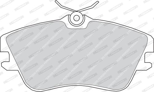 Ferodo FDB970 - Brake Pad Set, disc brake autospares.lv