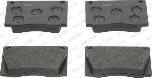 Ferodo FDB9 - Brake Pad Set, disc brake autospares.lv