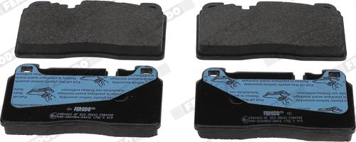 Ferodo FDB4908 - Brake Pad Set, disc brake autospares.lv