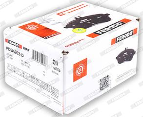 Ferodo FDB4903-D - Brake Pad Set, disc brake autospares.lv