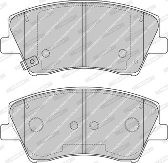 Ferodo FDB4916-D - Brake Pad Set, disc brake autospares.lv