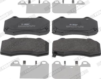 Ferodo FDB4937 - Brake Pad Set, disc brake autospares.lv