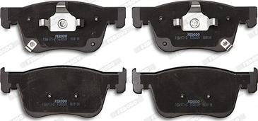 Ferodo FDB4973-D - Brake Pad Set, disc brake autospares.lv