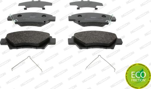 Ferodo FDB4404 - Brake Pad Set, disc brake autospares.lv