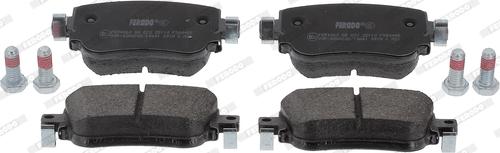 Ferodo FDB4485 - Brake Pad Set, disc brake autospares.lv